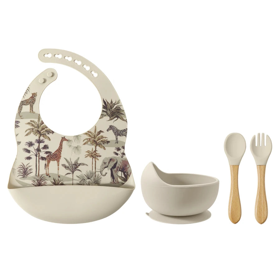 Silicone Baby Dinnerware Set | Safe & Fun Feeding Essentials
