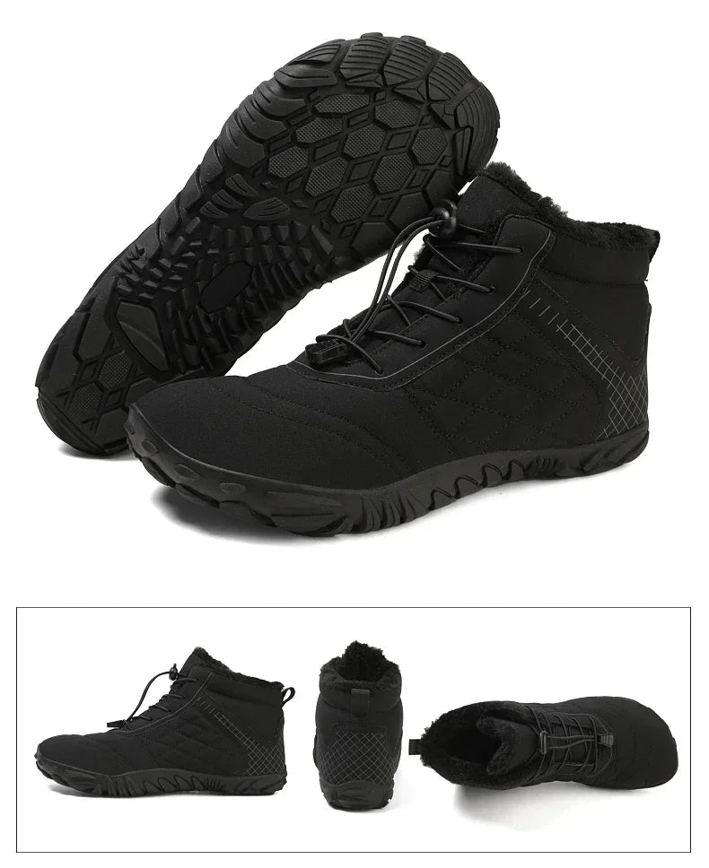 Warm and Non-Slip Winter Boots for Men & Women | Casual Hiking Shoes