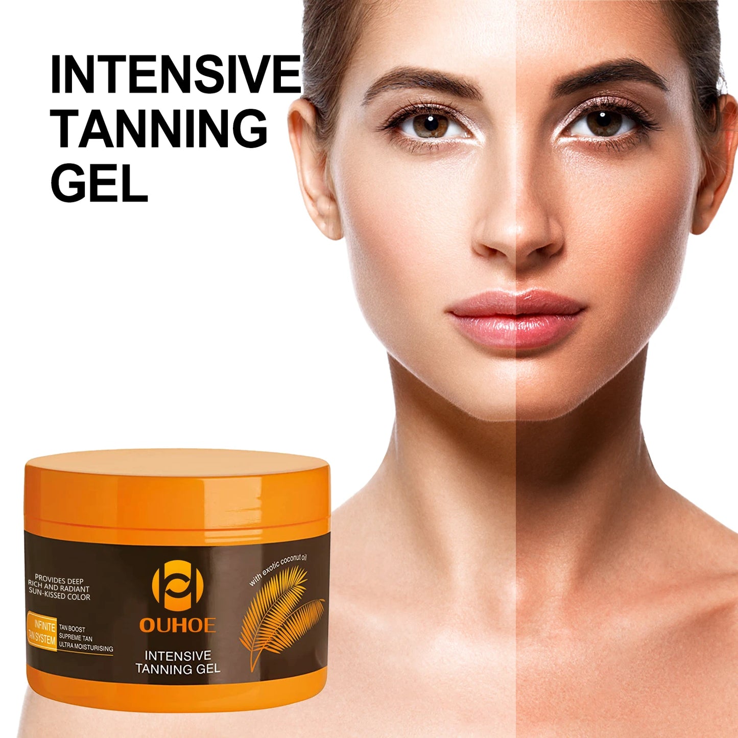Streak-Free Tanning Accelerator Gel | Nourishing & Soothing