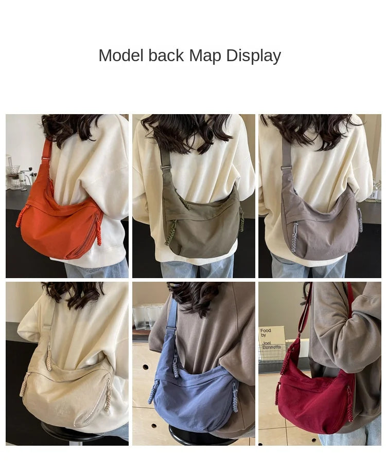 Bolsos bandolera unisex de verano | Bandolera versátil para campus