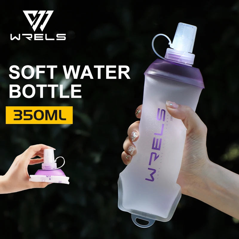 Soft Folding Water Bottle for Camping & Running | BPA Free Flask