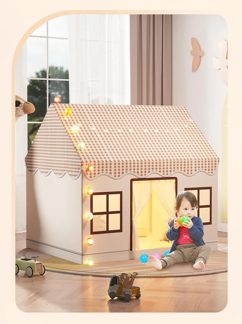 Kids Foldable Play Tent | Fun Indoor Outdoor Princess Castle