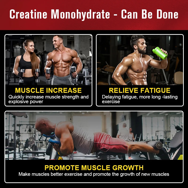 Creatine Monohydrate Powder | Muscle Recovery & Growth Supplement