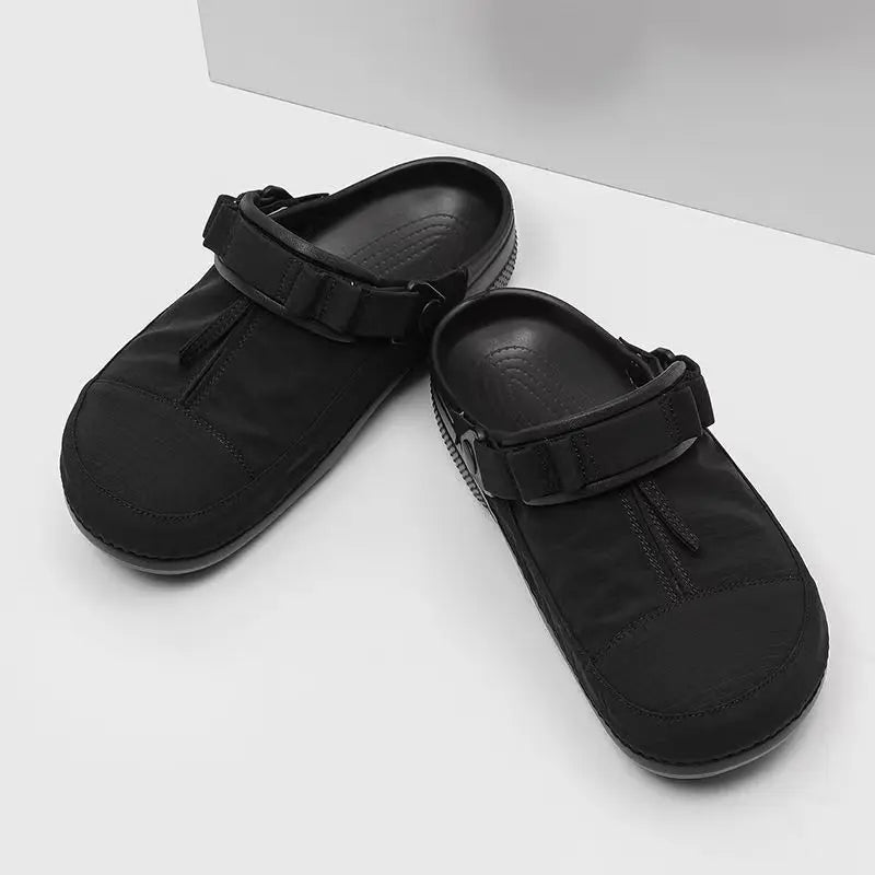 Men Slip On Summer Beach Shoes Cold Bonded Cork Sole Casual Birken Sandals Non Slip Outdoor Slippers Size 38-43