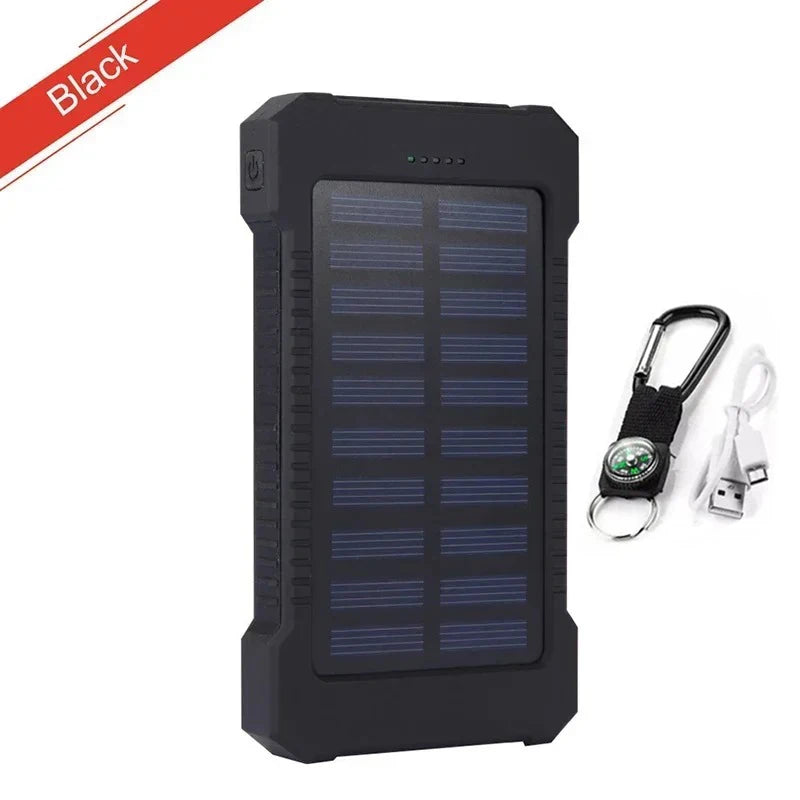 200000mAh Solar Power Bank | Fast Charging Portable Charger