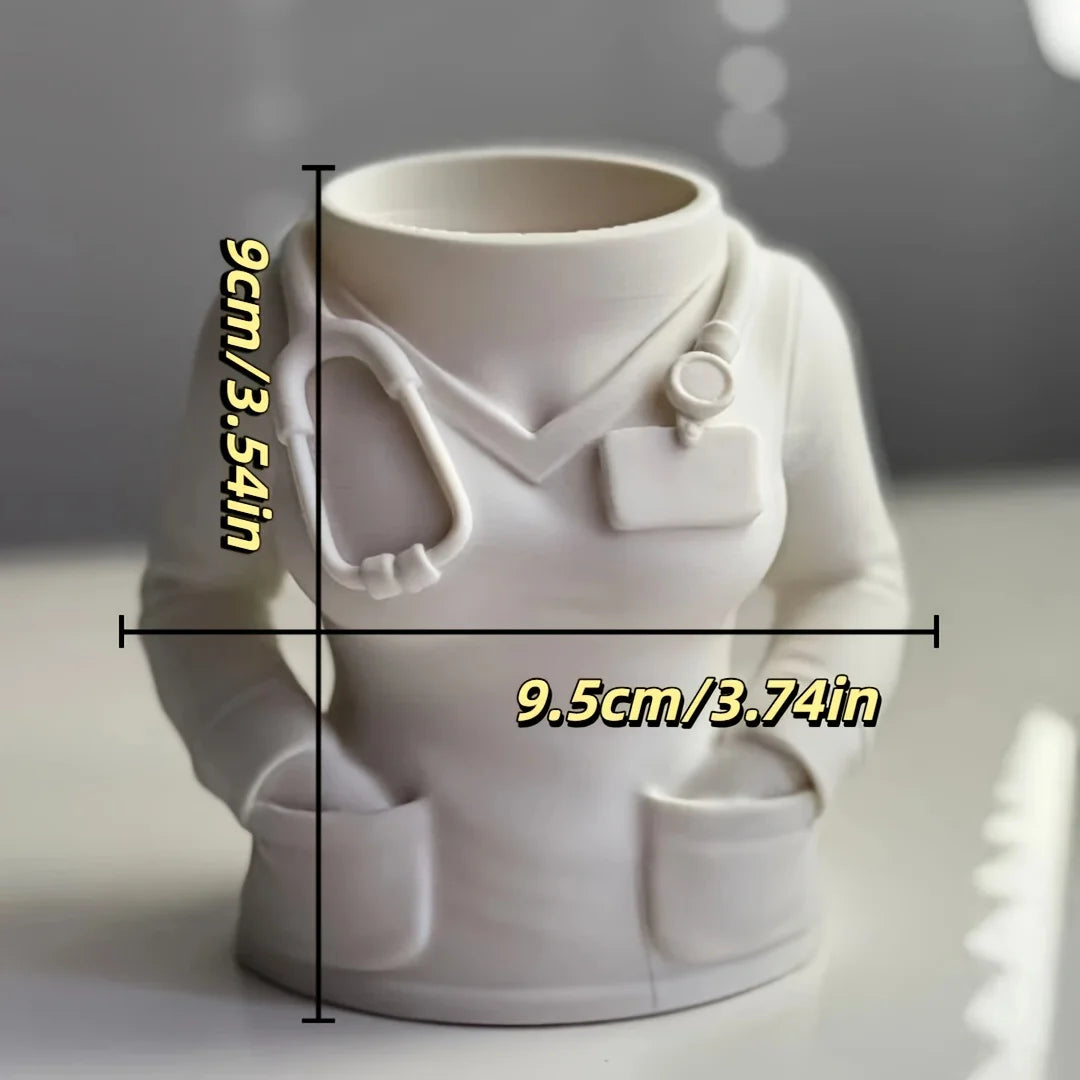 Nurse-Shaped Pen Holder | Perfect Gift for Medical Staff