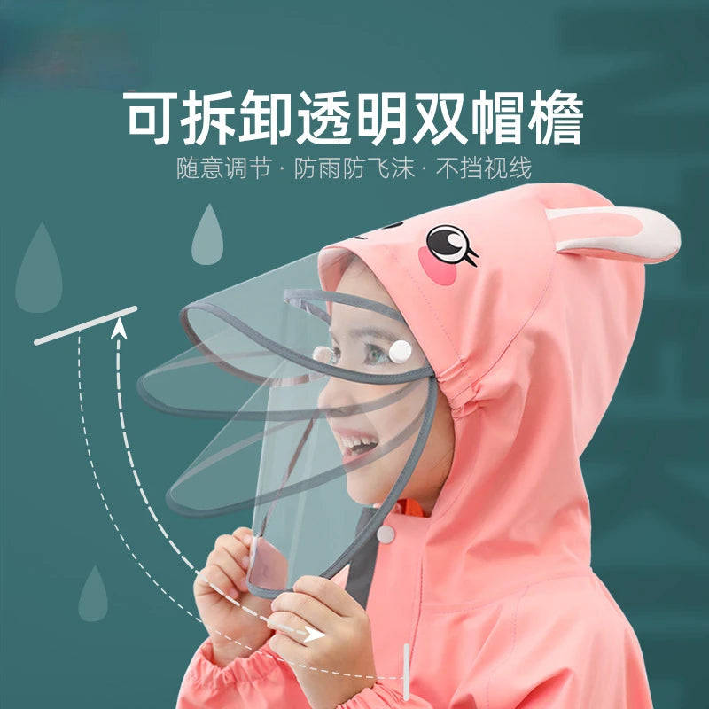 Kids Waterproof Dinosaur Raincoat | Perfect for Boys & Girls