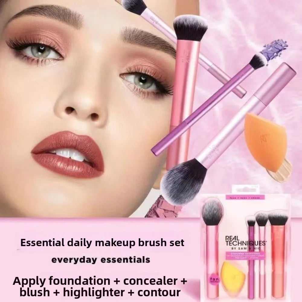 Professional Quality Full Set of Makeup Brushes | Versatile Beauty Tools