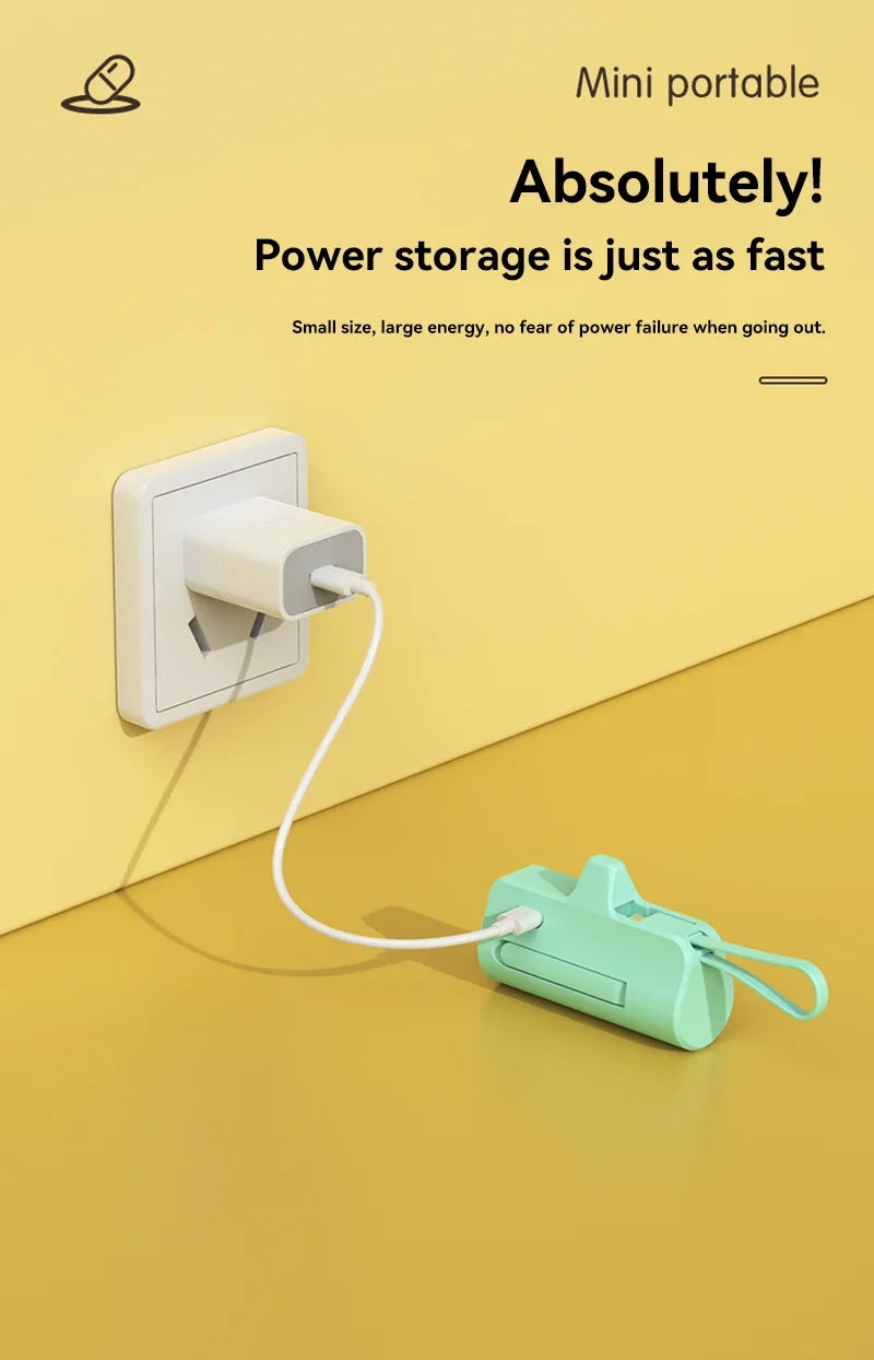 50000mAh Capsule Mobile Power Bank | Ultimate Portable Charger