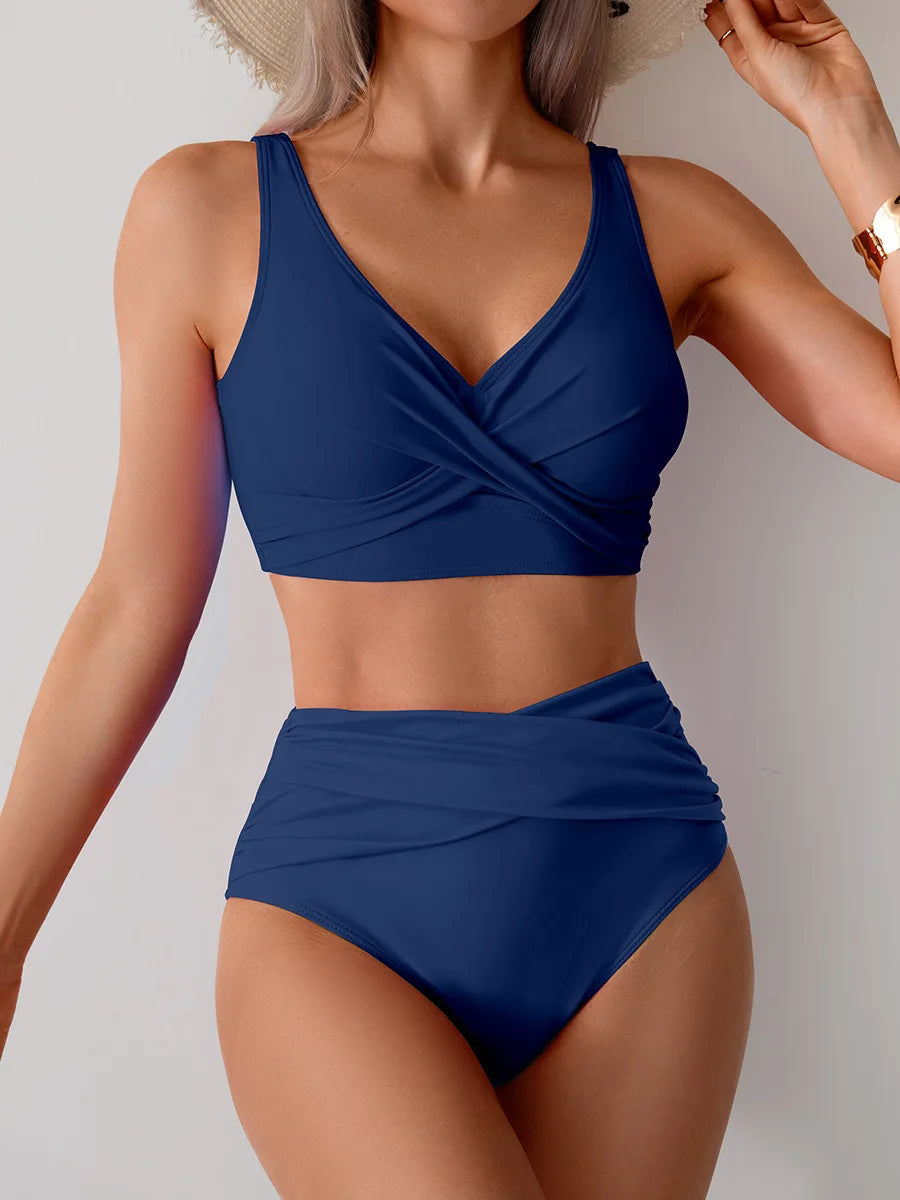 Stylish High Waist Bikini Set for Women | Perfect Beach Swimwear