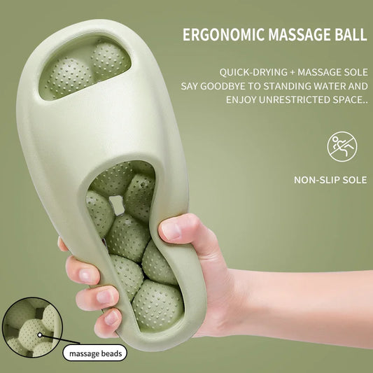 Unisex EVA Massage Bathroom Slippers | Comfortable & Water-Proof