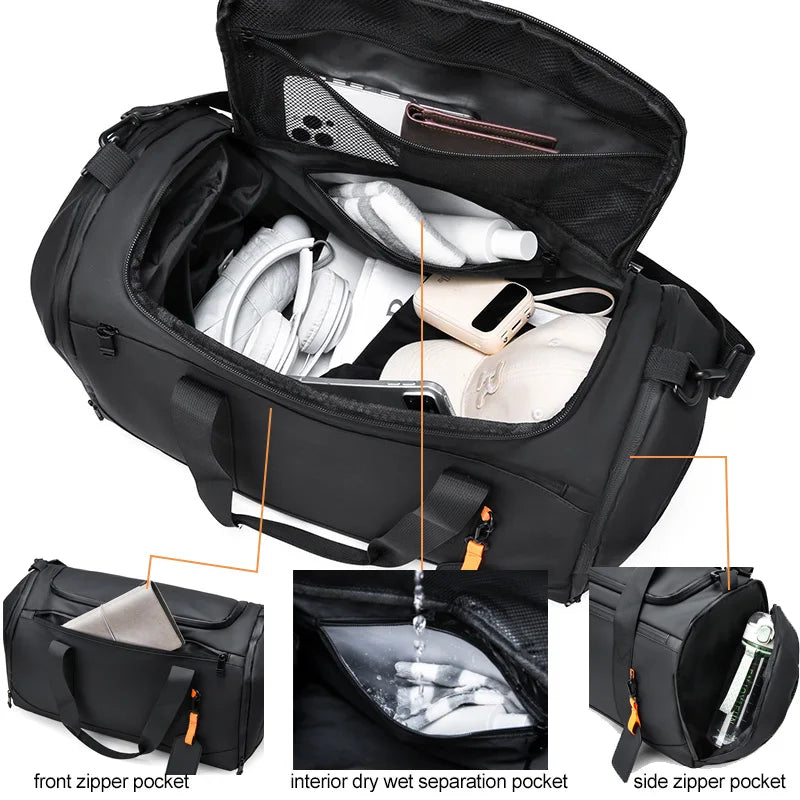 Large Gym Duffel Bag | Versatile Travel Sport and Fitness Pack