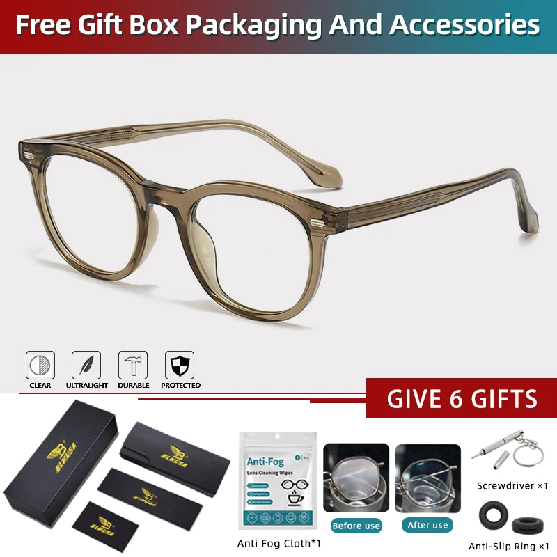 Chic Retro Prescription Glasses for Men & Women | Free Shipping