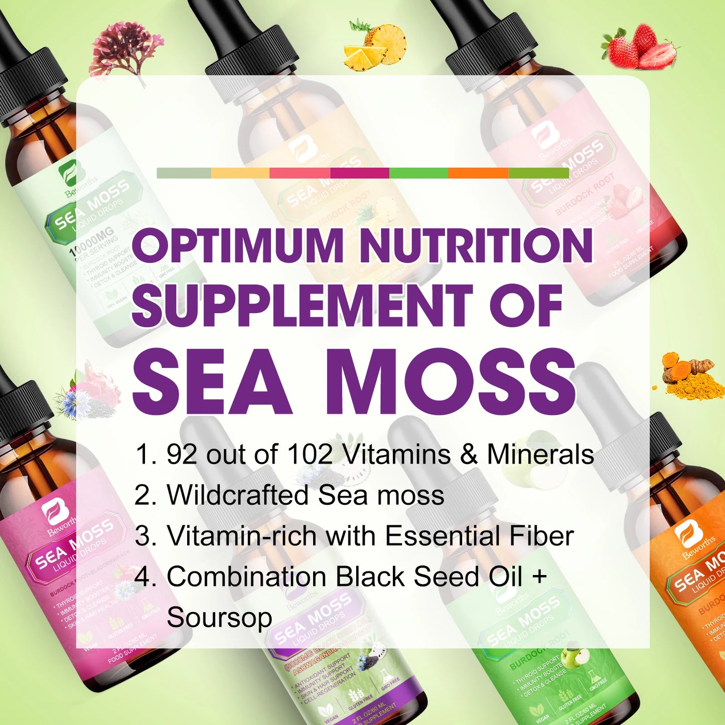 60ML Sea Moss Extract | Boost Immunity & Promote Digestion