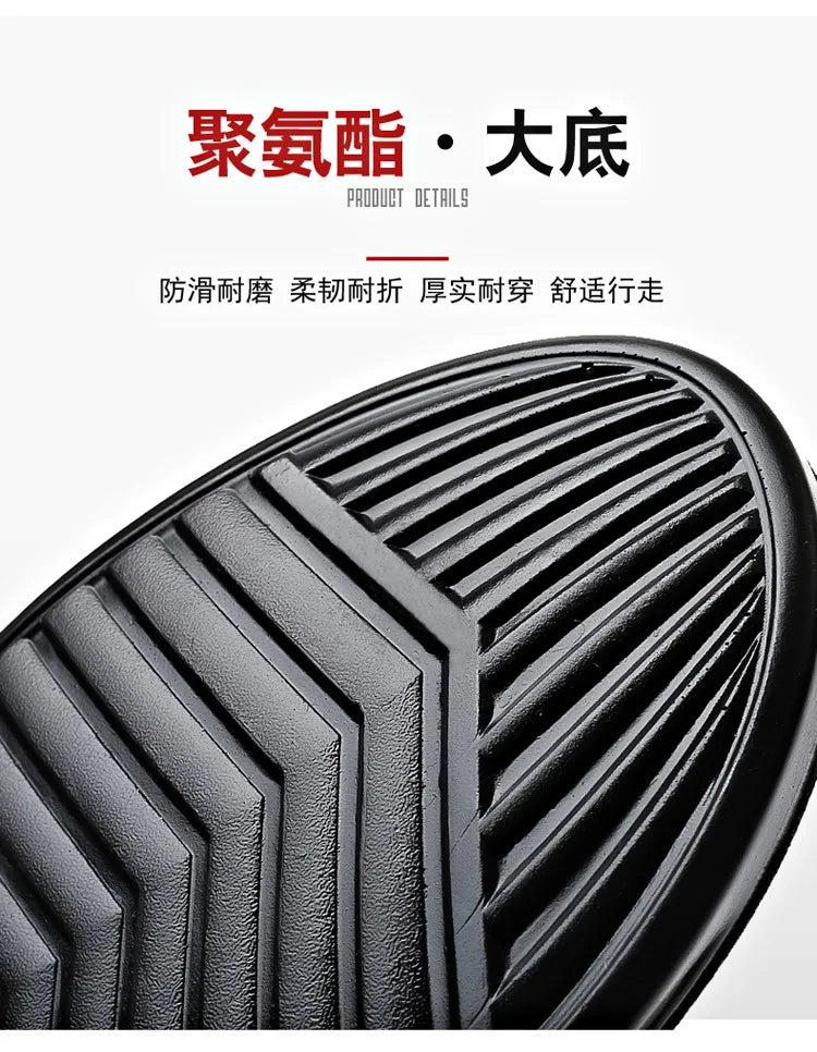 Men's Stylish Leather Sandals | Breathable Casual Beach Shoes