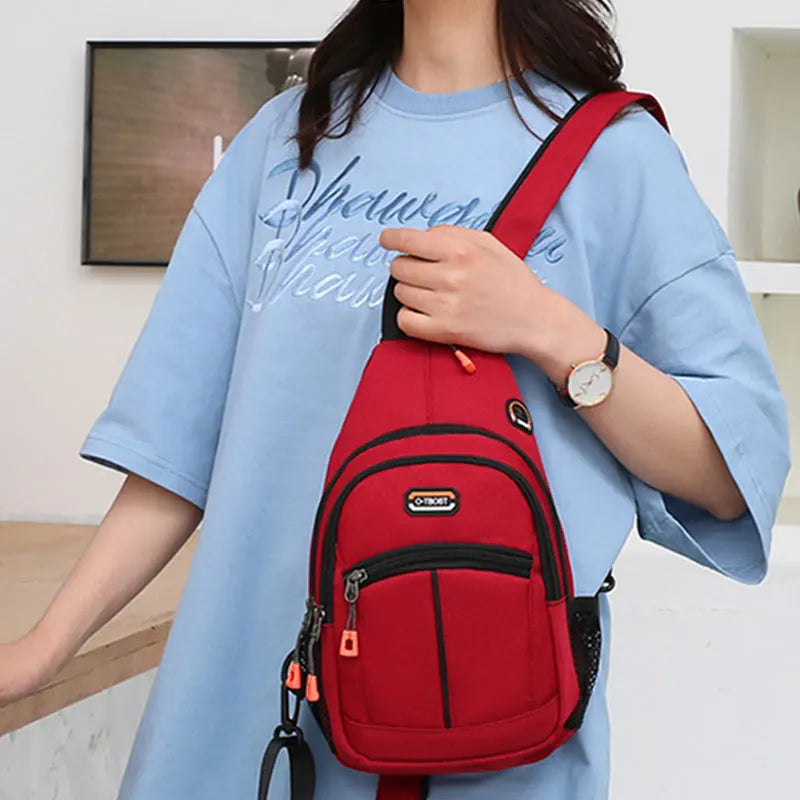 Women's Multifunctional Crossbody Bag | Waterproof Oxford Fabric