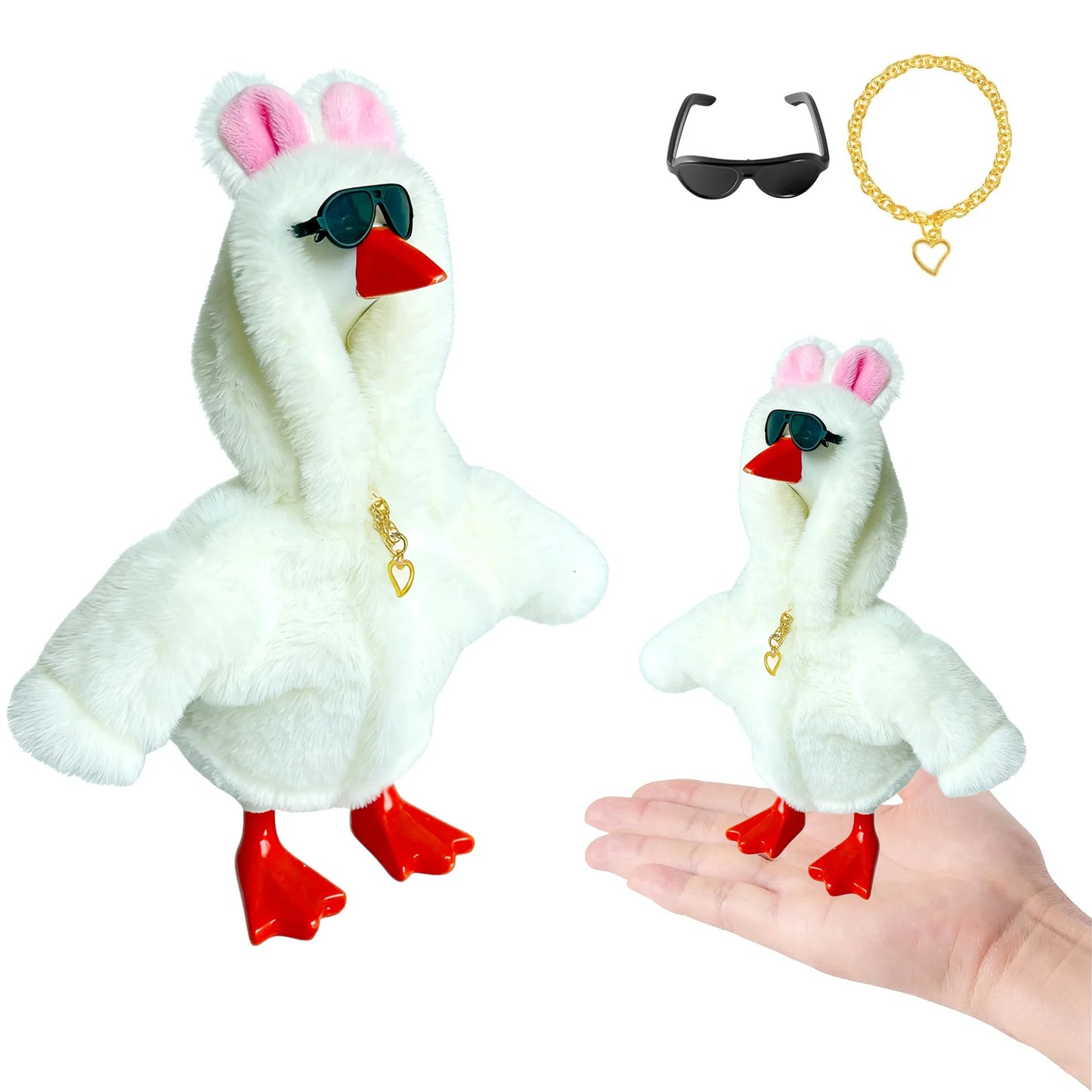 7-Inch Desk Goose Outfits | Fun and Playful Desktop Accessories