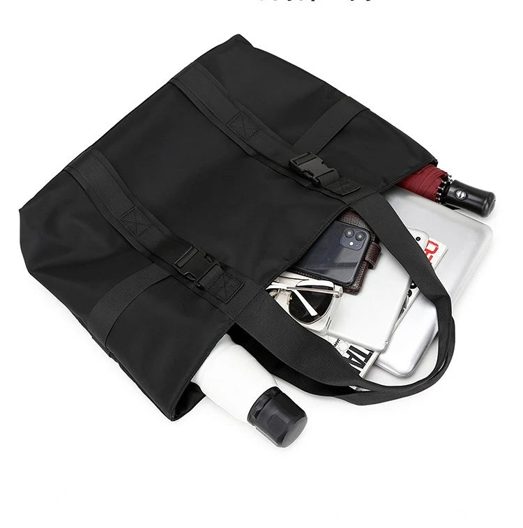 Large Canvas Shoulder Bag for Men | Stylish Casual Tote