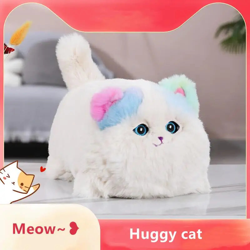 Interactive Plush Cat Dog Toy | Speak & Hug for Kids