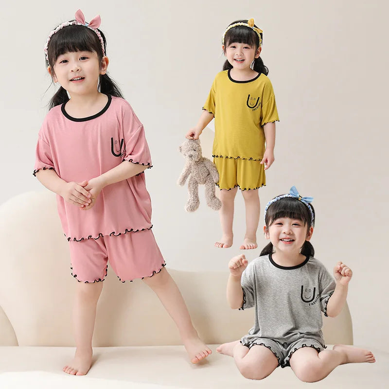 Cute Kids Sleepwear Pajama Set | Soft Cotton Comfort for All Seasons