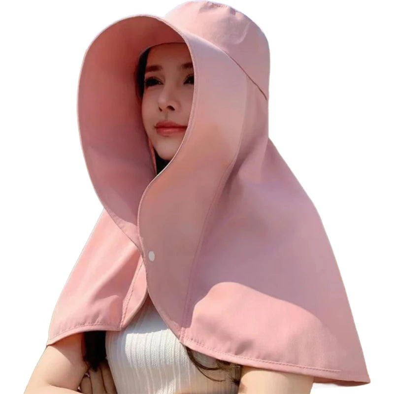Summer Sun Hat for Outdoor Protection | Big Brim Bucket Hat