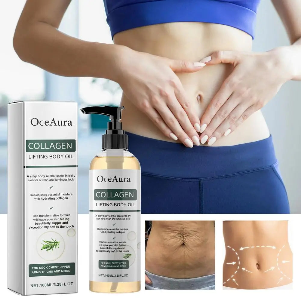 Collagen Body Essence Oil | Moisturizing & Elasticity Enhancer
