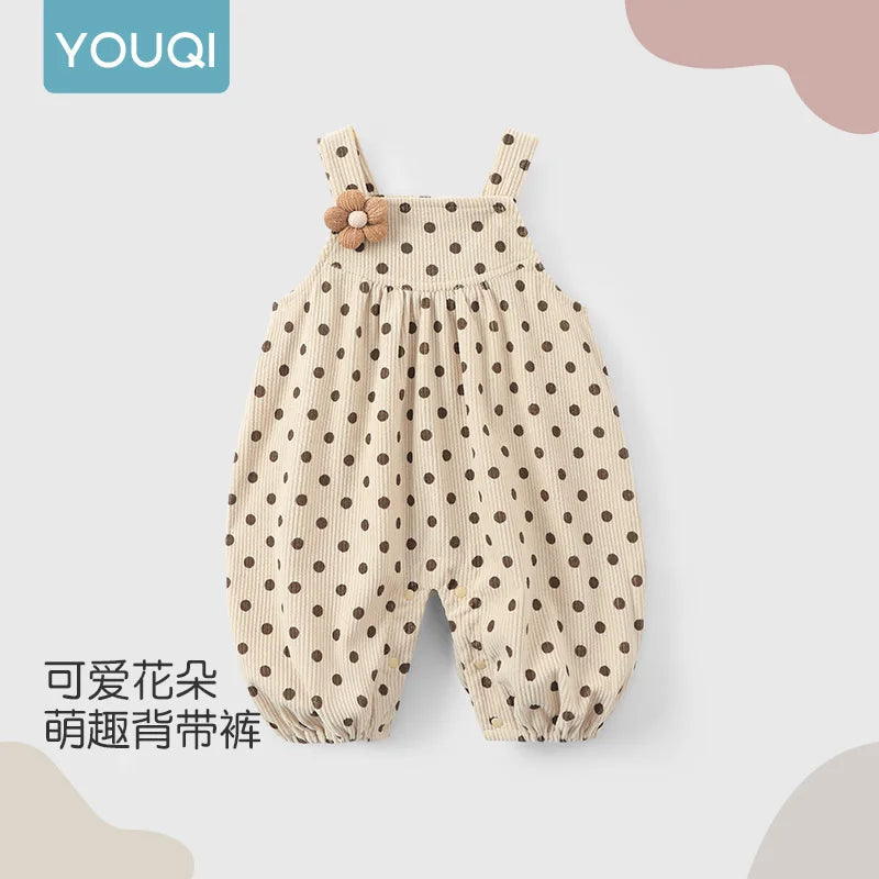 Adorable Baby Autumn Overalls | One-Piece Romper for Toddlers