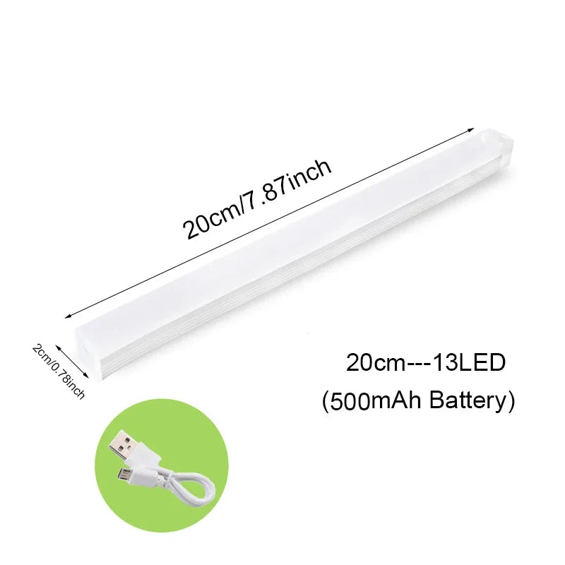 Luz LED Inalámbrica con Sensor de Movimiento | Luz Nocturna Recargable para el Hogar