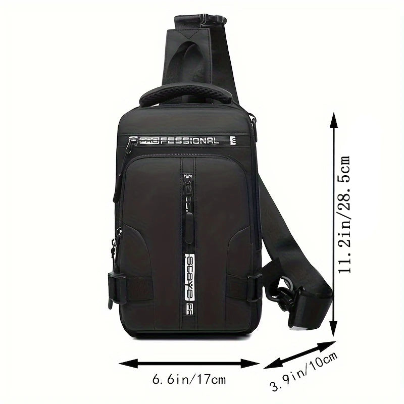 Lightweight Casual Riding Backpack | Large Capacity Crossbody Bag
