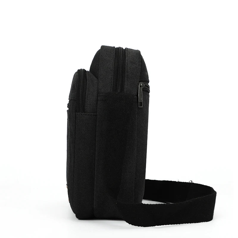 Bolsos de Hombro Cruzados de Lona Duradera para Hombres | Estilo Vintage