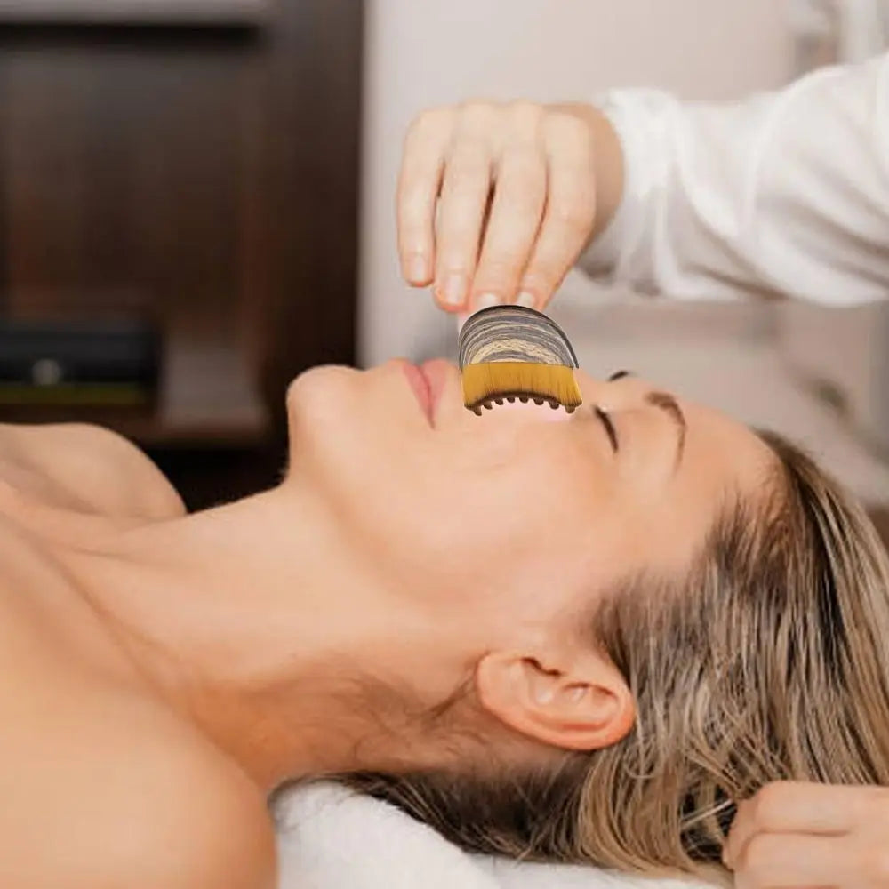 Portable Lymphatic Contour Face Brush | Reduce Puffiness & Sculpt