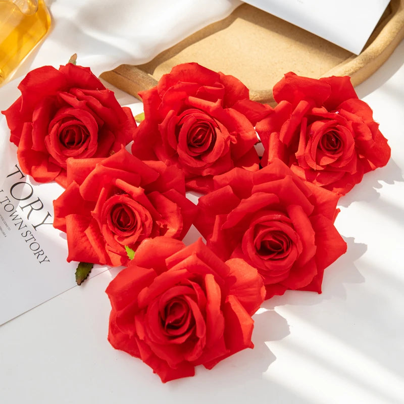 100PC Artificial Silk Flowers | Perfect for Home and Event Decor