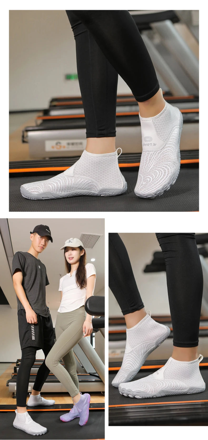 High Top Water Shoes | Versatile Diving, Swimming & Yoga Footwear