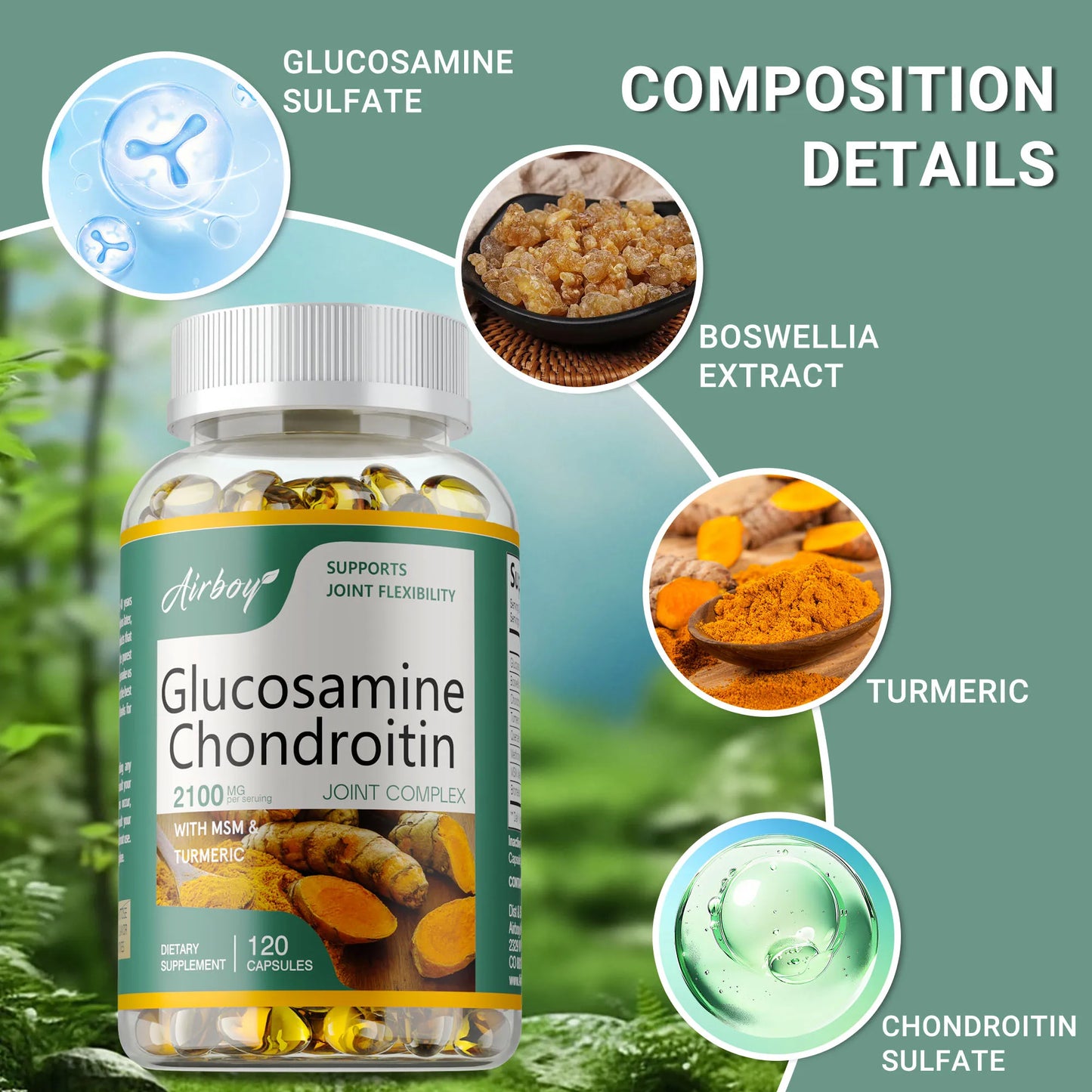 Glucosamine Chondroitin | Joint Health Support Supplement
