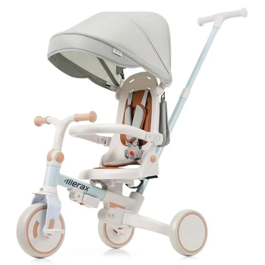 7-in-1 All-Terrain Tricycle Stroller | Adjustable Toddler Trike