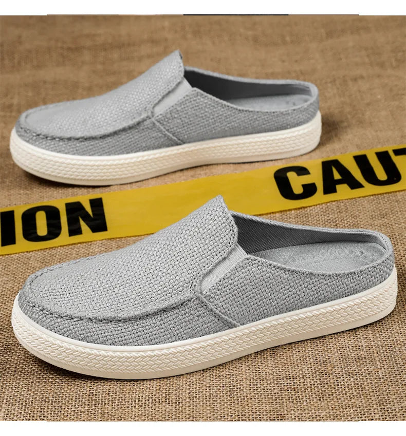 Men's Summer Breathable Half Slippers | Comfortable Casual Shoes