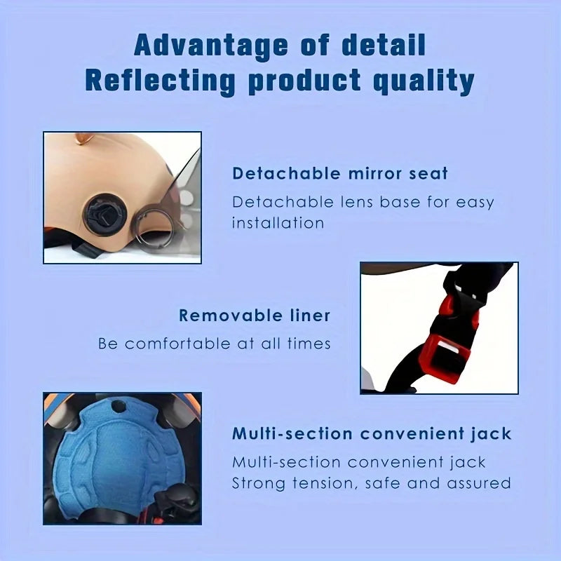 Adjustable Child Riding Helmet | Ultra-Light Safety for Kids