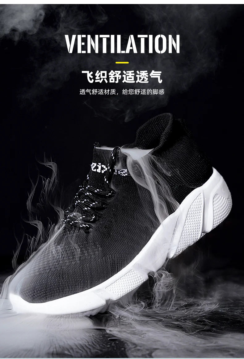 Men's Breathable Sneakers | Comfortable Casual Walking Shoes