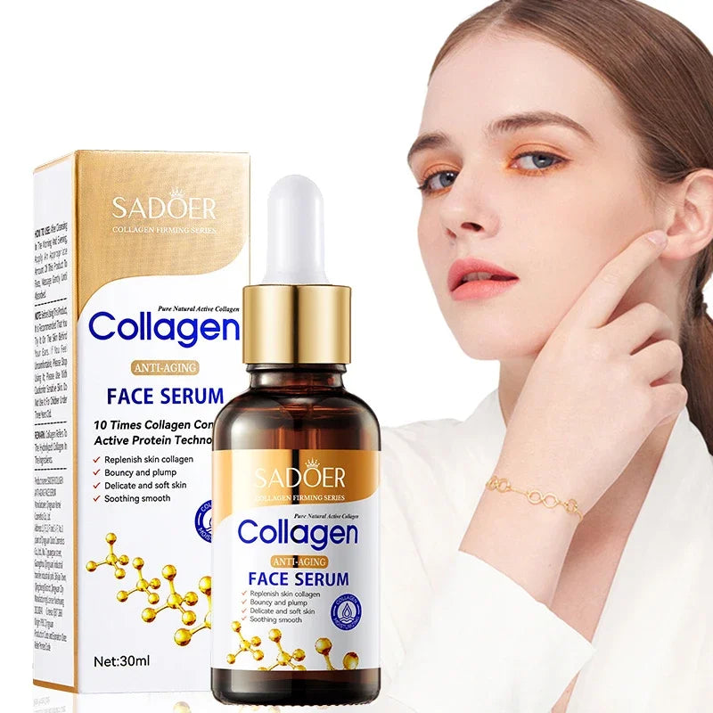 Collagen Face Serum | Moisturizing Facial Essence for Radiant Skin