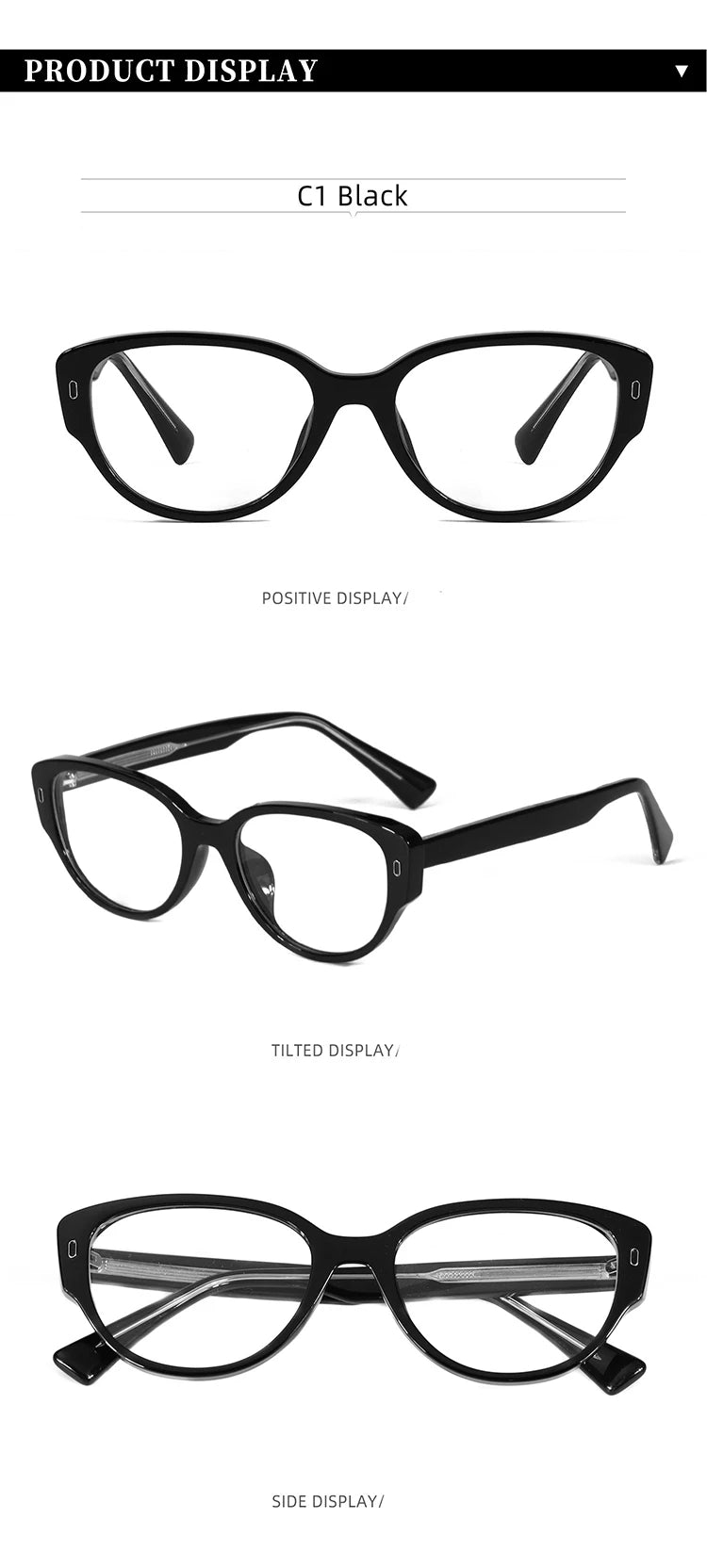 Stylish Women's Blue Light Blocking Cat Eye Glasses | Hot Eyewear