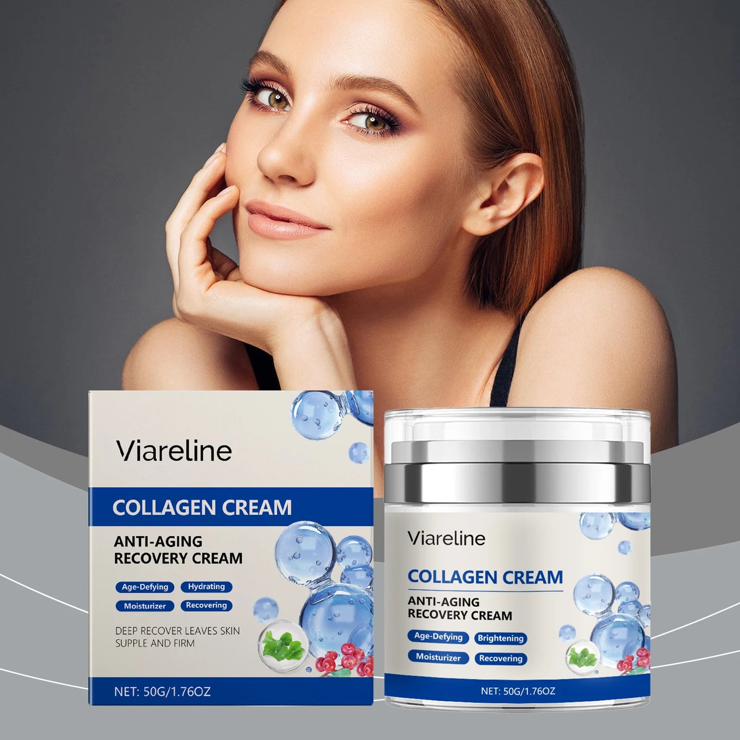Deep Hydration Collagen Repair Cream | Nourishing & Elasticity Boost