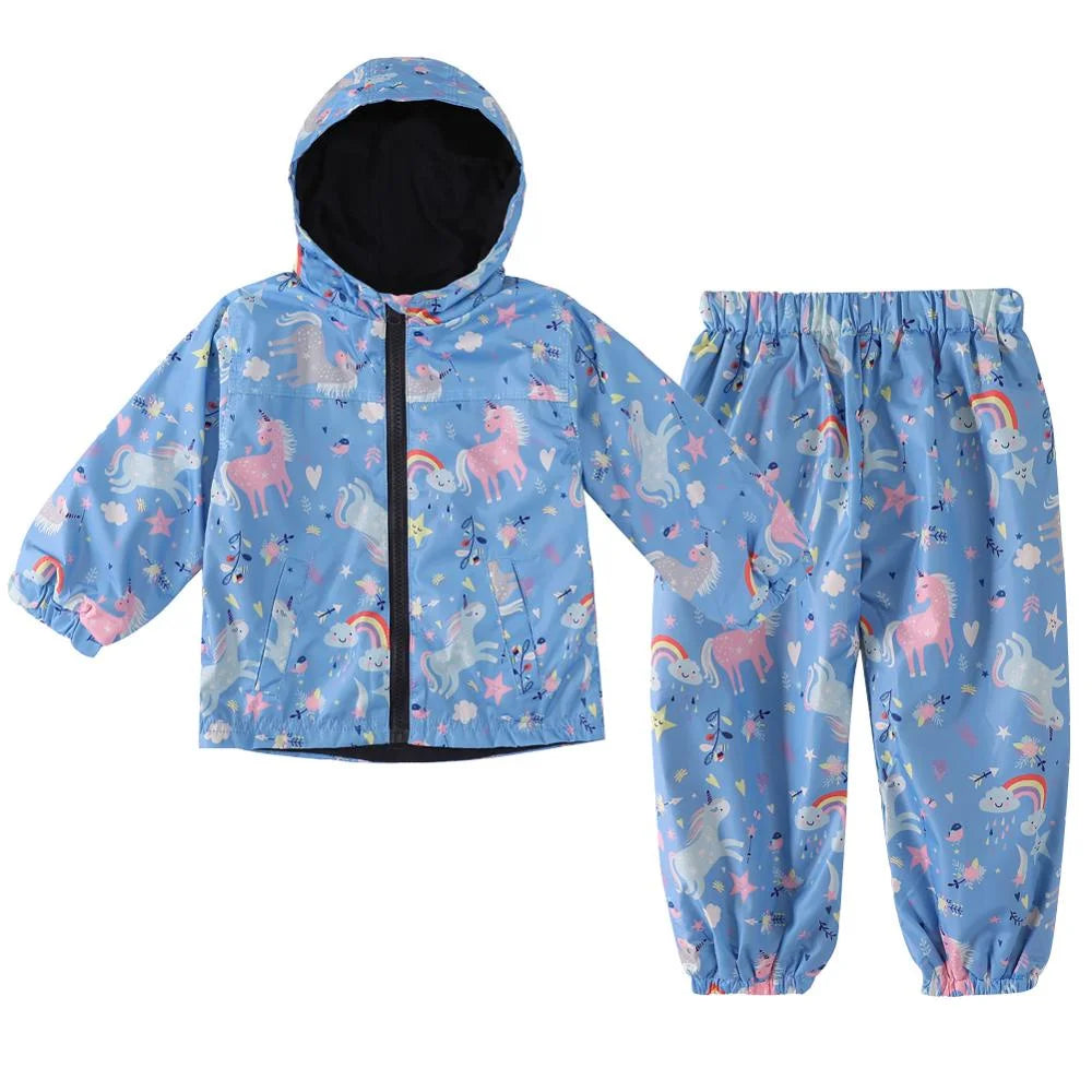 Children's Unicorn Dinosaur Waterproof Jackets | Fun & Stylish Outerwear