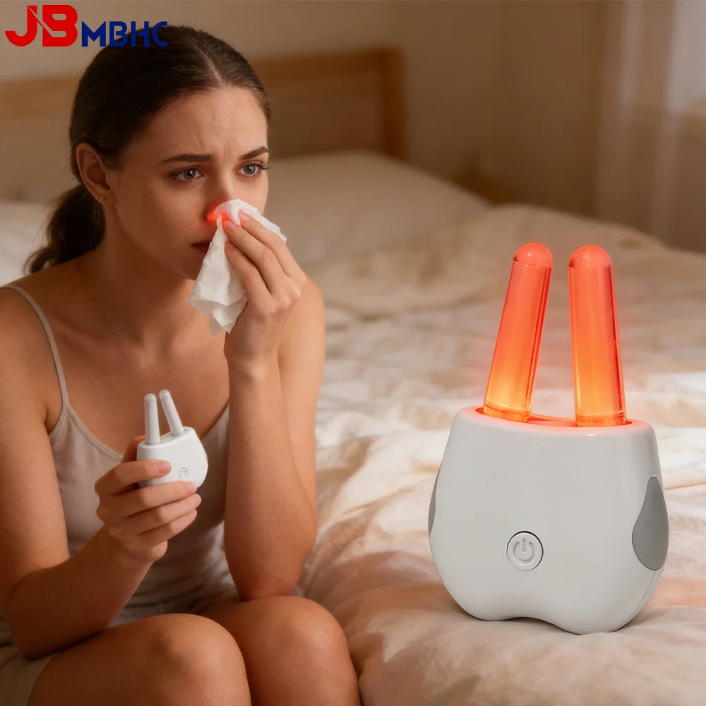 Portable Red Light Nasal Therapy Device | Chronic Rhinitis Relief