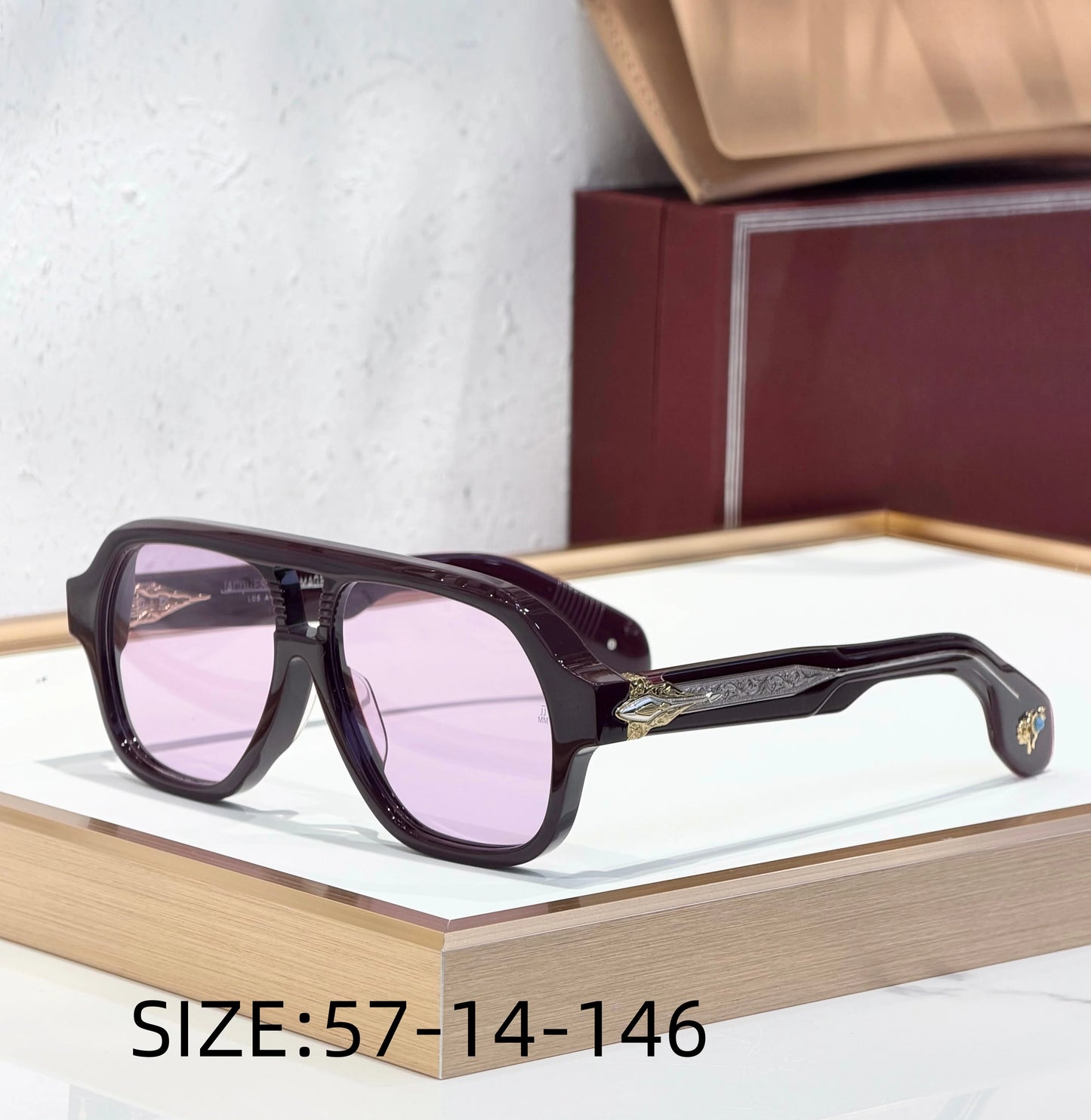 Oversized Pilot Sunglasses for Men & Women | Luxury UV400 Protection