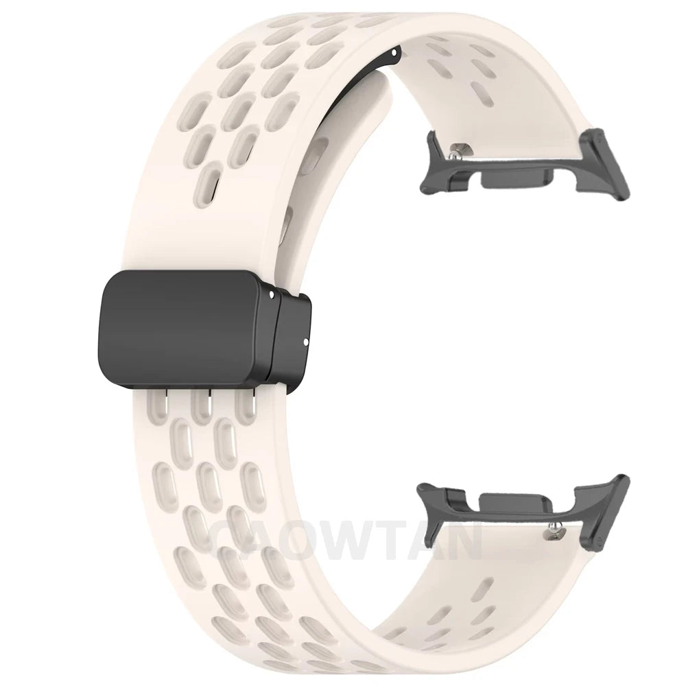 Breathable Sports Silicone Strap for Galaxy Watch | Magnetic Clasp