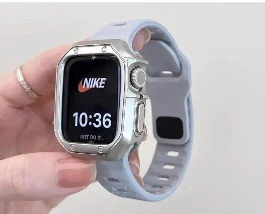 Soft Silicone Sport Strap & Case for Smartwatch | Comfort & Style