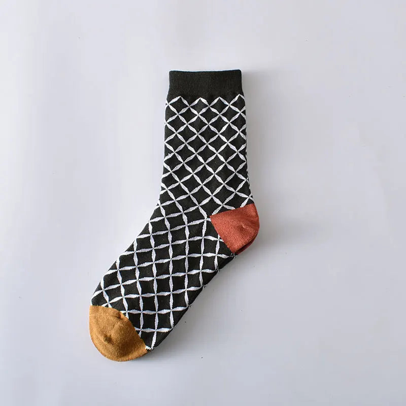 Cute Women's Cotton Socks | Retro Embroidery & Floral Styles