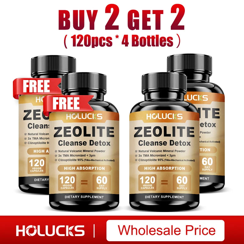 Zeolite Detox Supplement for Kidney Health & Mental Clarity