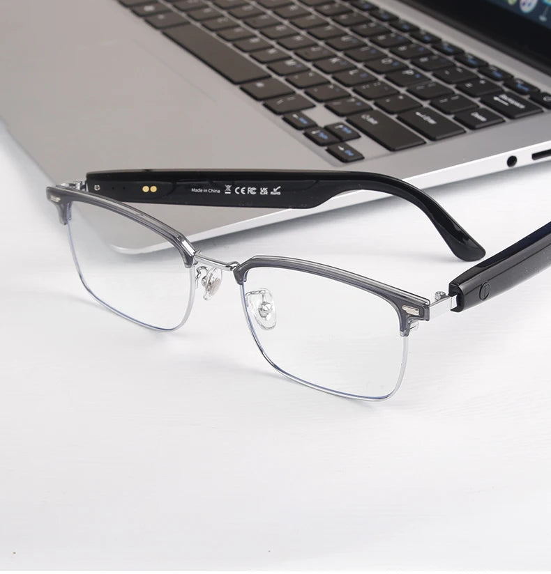 Smart Glasses with Color-Changing Lenses & Bluetooth Audio
