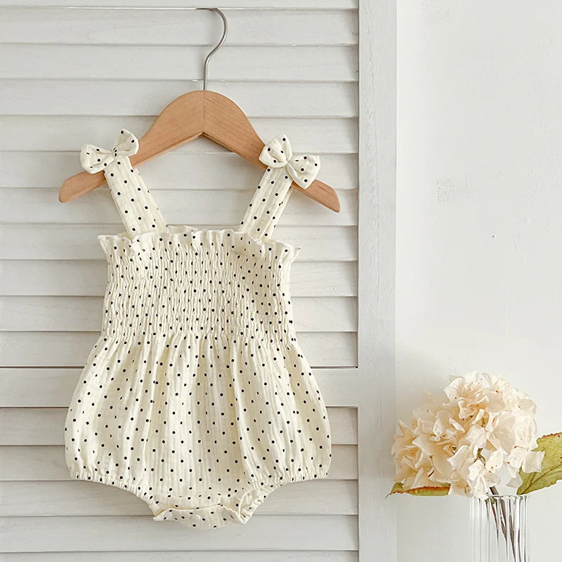 Kids Cotton Sleeveless Rompers | Cute Summer One-Pieces